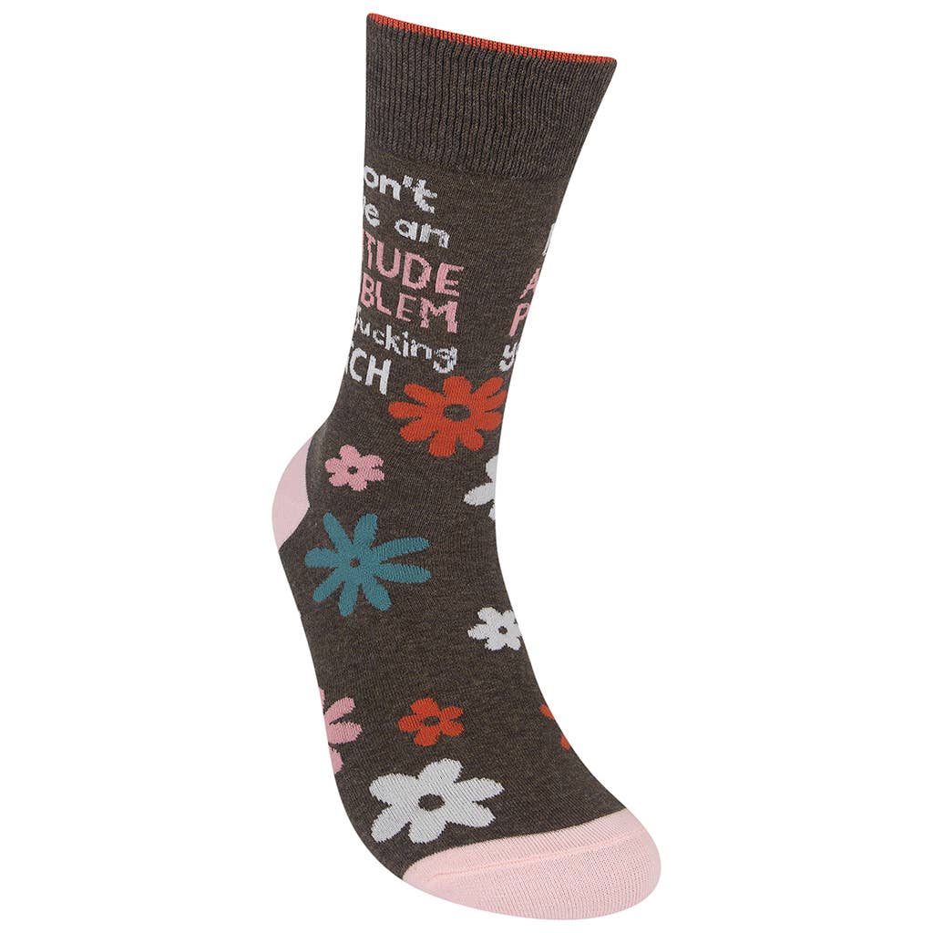 I Don’t Have An Attitude Problem You Fucking Bitch Socks - HER Home Design Boutique